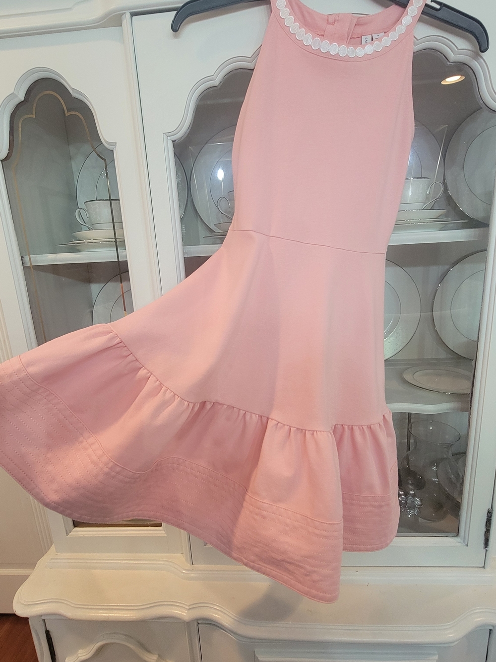 Girl's Pink/Peach Tiered Dress - Janie And Jack